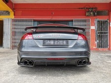Fit For Audi TTS/TTRS MK2 8J Carbon Fiber Rear bumper Valance/Diffuser