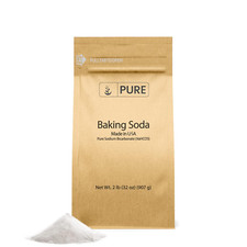 Baking Soda (2 Lb) Sodium Bicarbonate (Nahco3), Always Pure, No Additives.