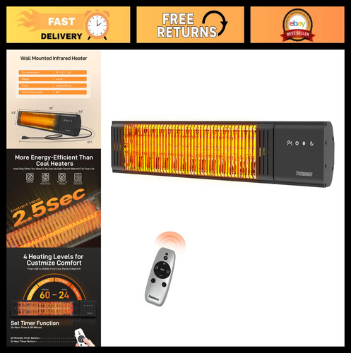 1500w electric patio - 1500w, heater