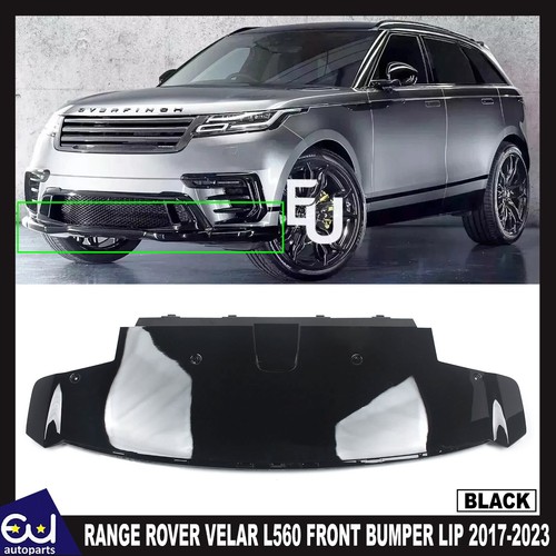 Black front bumper lower - front,