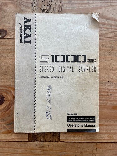 Original akai s1000 - original,