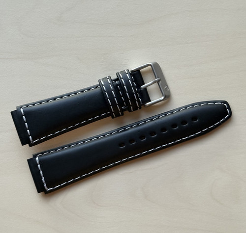 Poljot 20mm black - black, genuine