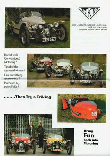 Triking kit car 1981 1982 - triking,