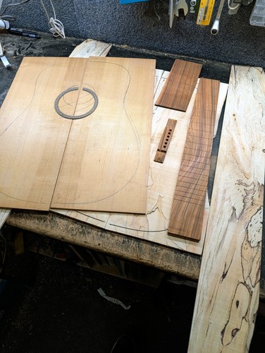 Tonewood deal spalted - spalted, sycamore
