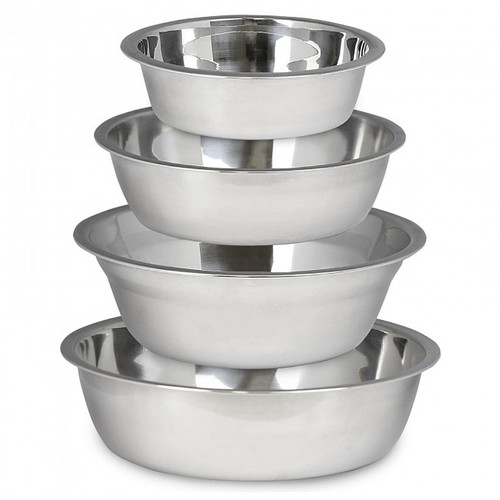 Stainless steel dish globe - steel,