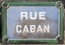 Large vintage French enamel