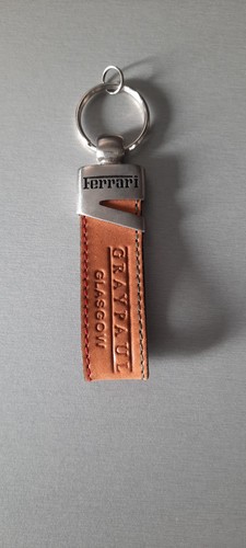 Ferrari leather key - ferrari,