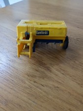 Vintage Britains Hay Baler Farm Toys New Holland bamfords yellow