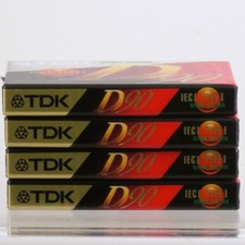 TDK D90 90 Minutes Blank Audio