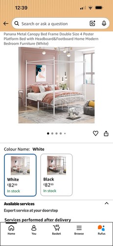 Double bed frame mattress - bed,