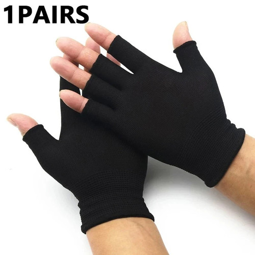 Unisex fingerless black - fingerless,