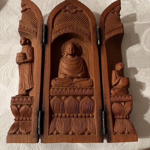 Chinese triptych buddhist - buddhist, hand
