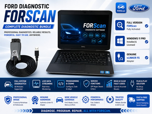 Ford diagnostic laptop full - diagnostic,