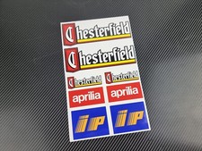 Stickers Decals Graphic Aprilia Chesterfield RS250 RS125 RS50 Laminated