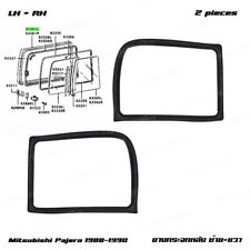 Rear Window Seal Rubber Weatherstrip For Mitsubishi Pajero Sj25 1988 - 1990