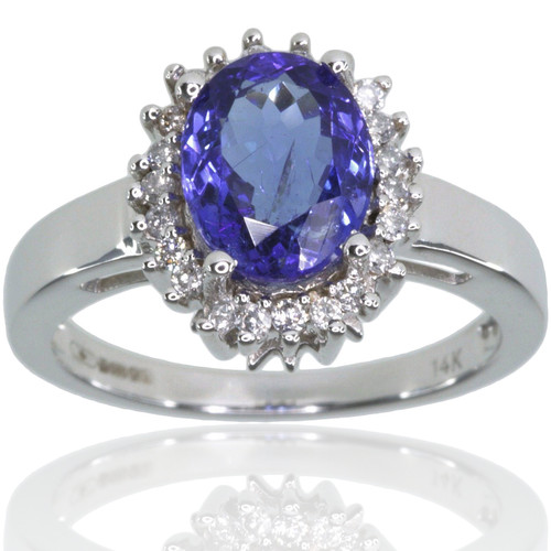 Tanzanite carat oval - 2.11,