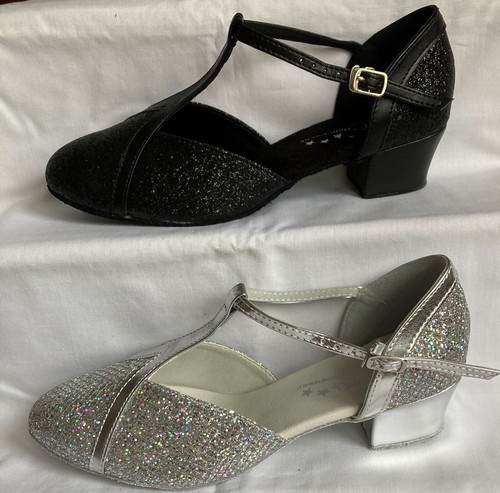 Ladies black silver - black, or
