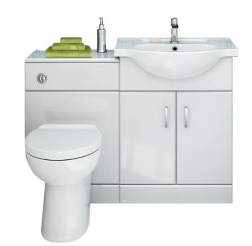 Bathroom suite combined bath - bathroom,
