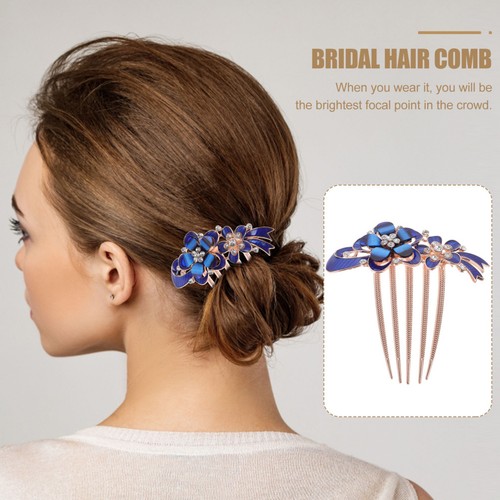 Bridal hair comb - bridal,