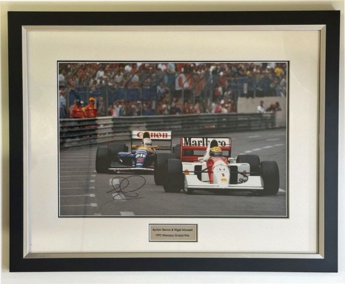 Nigel mansell ayrton senna - ayrton,