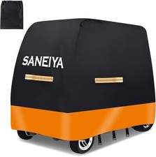 Mobility Scooter Covers for outside Storage, 210D Oxford Dual Color Patchwork...