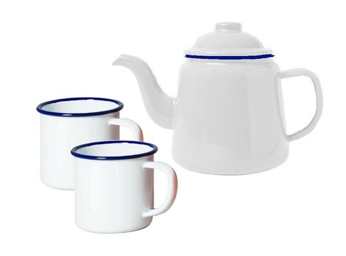 New falcon enamel teapot 2 - teapot,