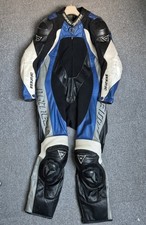 Dainese Nitro GP One Piece Leathers Race Suit EU 56 / UK 46 Blue Black