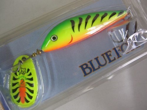 Blue fox vibrax minnow - blue,