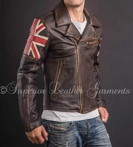 Men biker vintage style cafe - style,
