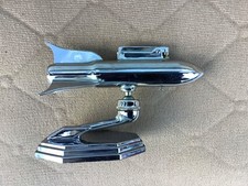 Rare 1950’s Chrome Space Rocket Petrol Table Lighter