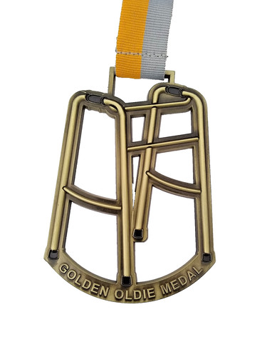 Golden oldie gold medal - oldie,