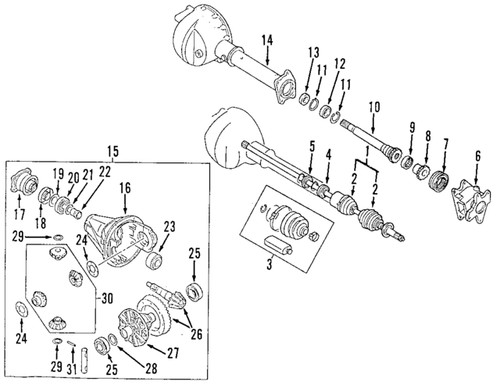 Genuine honda drive - honda,