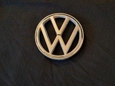 VW Classic Beetle Aluminium Bonnet Badge 1962 on