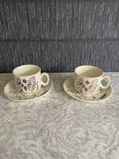 Meakin coffee cups - coffee,