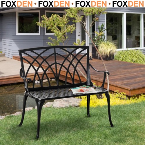 Seater cast aluminium garden - cast,