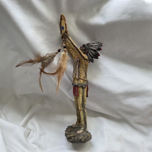 Vntg figurine native american - vntg, figurine:
