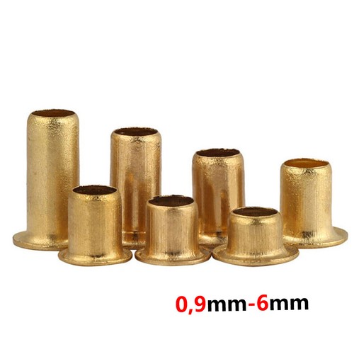 Copper brass hollow rivets - hollow,