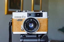 Konica C35 rangefinder camera
