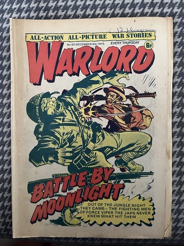 Warlord comic 63 december - comic,