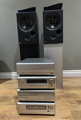 Denon hifi system - system, two