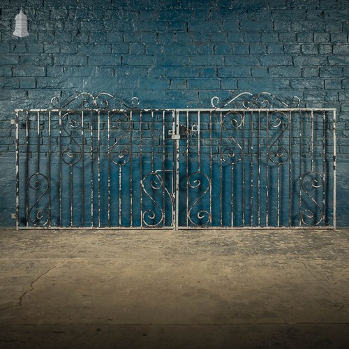 Wrought iron driveway - driveway, gates