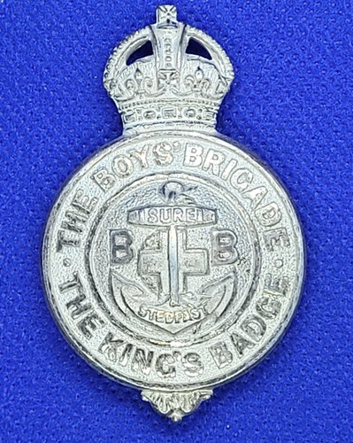 The boy brigade kings badge - the,