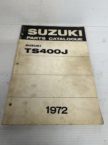 Suzuki ts400j parts catalogue - ts400j,