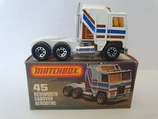 MATCHBOX MB-45 KENWORTH CABOVER AERODYNE  NEAR MINT ORIGINAL BOX