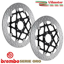 Dischi Freno Brembo Yamaha Fz6 600 Fazer S2 2007 Anteriori Moto Flottanti Coppia