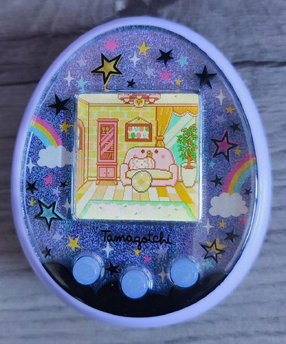 Tamagotchi magic purple - tamagotchi, on