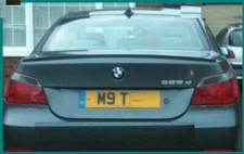 BMW 5-Series Saloon E60 2003 - 2010 M Style Boot Lip Spoiler Unpainted 