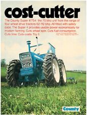 A3 Vintage County Tractor Super 4754 Advertising Brochure Poster VERY RARE