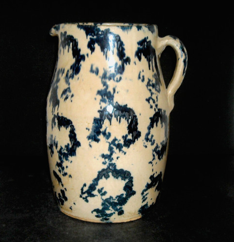 Antique blue white - 10, 3/8"
