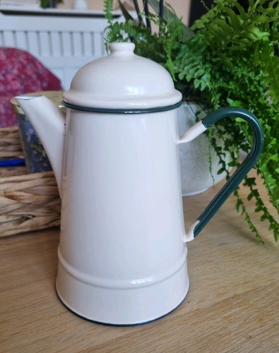 Vintage style enamel - vintage, tinware